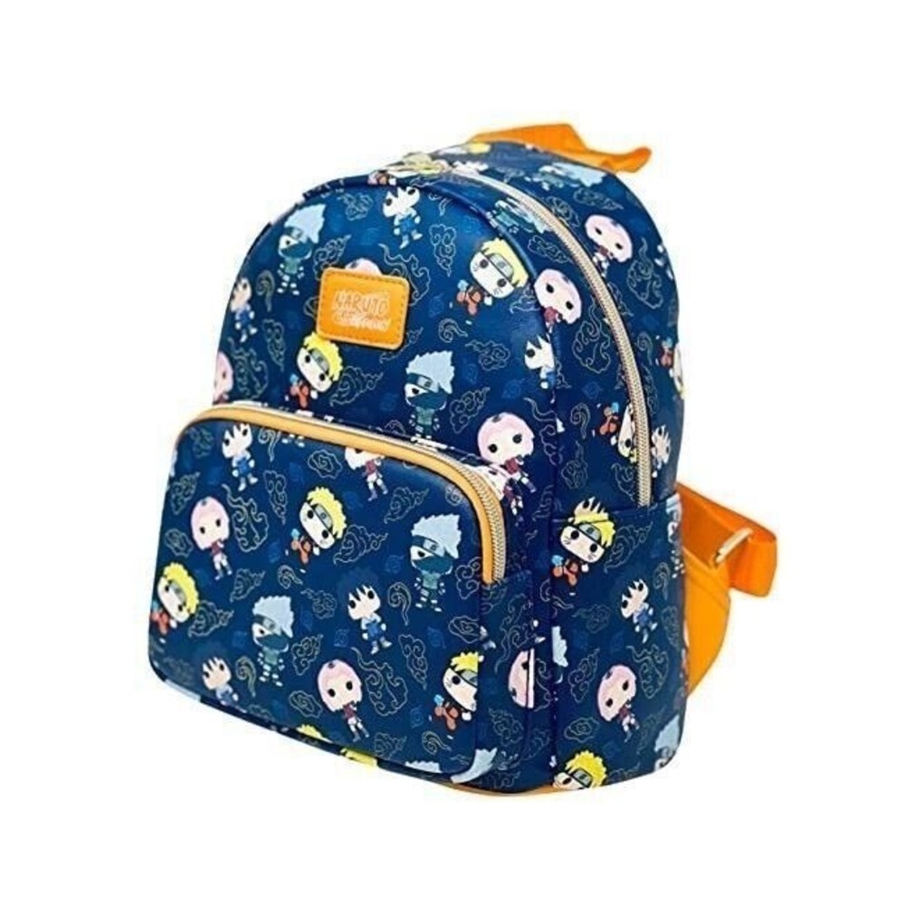 Funko Pop Naruto Backpack Sasuke Kakashi 11" Vegan Leather
